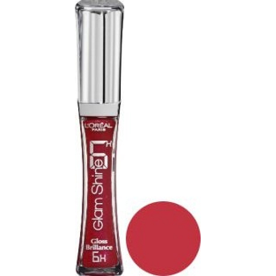 Loreal Glam Shine 6H Volumizer Lip Gloss 208 Unlimited Fuchsia 6 ml