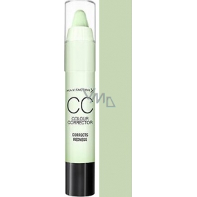 Max Factor CC Color Corrector Corrects Redness Redness Reducer 01 Green Reducer 3.3 g