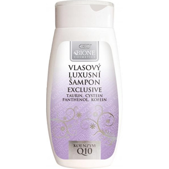 Bione Cosmetics Exclusive & Q10 Luxury Shampoo for All Hair Types 260 ml