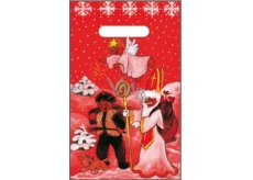 Angel Plastic bag 32 x 20 cm red devil, Nicholas, angel, dog