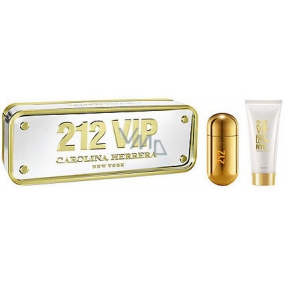Carolina Herrera 212 VIP Women perfumed water 50 ml + body lotion 100 ml, gift set