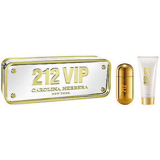 Carolina Herrera 212 VIP Women perfumed water 50 ml + body lotion 100 ml, gift set