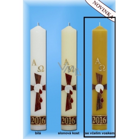 Lima Paškál Luxury candle beeswax 60 x 400 mm 1 kg 1 piece