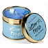 Bomb Cosmetics Fresh Cotton - Cotton Fresh Scented natural, handmade candle in a tin can burns up to 35 hours