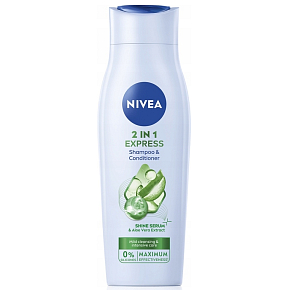 Nivea Care Express 2in1 Shampoo and Conditioner, 250 ml