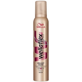 Wella Wellaflex Brilliant Color strong strengthening foam hardener dyed hair 200 ml