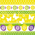 Ditipo Paper napkins 3 ply 33 x 33 cm 20 pieces Easter Eggs, butterflies, flowers