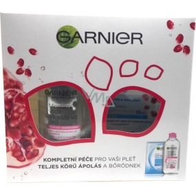 Garnier Skin Naturals micellar water 3in1 for sensitive skin 400 ml + Moisture + Aqua Bomb superhydrating filling textile face mask 32 g, cosmetic set