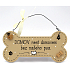 Nekupto Pets wooden sign Home is not a home without our dog 12 x 8,5 cm