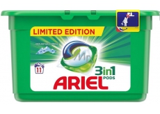 Ariel 3in1 Mountain Spring gel capsules for washing clothes 11 pieces 297 g