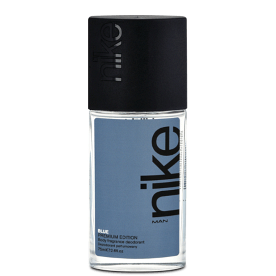 Nike Blue Premium Edition perfumed deodorant glass for men 75 ml