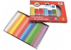 Koh-i-Noor Colored school chalks 12 pieces
