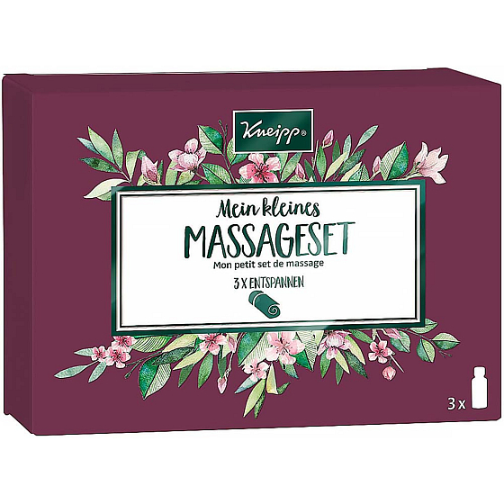 Kneipp Ylang-Ylang Massage Oils 20 ml + Good old days 20 ml + Almond blossoms 20 ml, cosmetic set