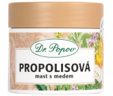 Dr. Popov Propolis ointment with honey for cracked skin, scars, wrinkles, skin problems, sunlight 50 ml