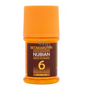 Nubian OF6 Brtacarotene waterproof suntan oil 60 ml