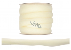 Wool polyester yarn light yellow 3 m