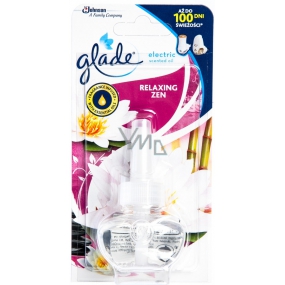 Glade Electric Scented Oil Relaxing Zen - Japanese Garden liquid refill for electric air freshener 20 ml