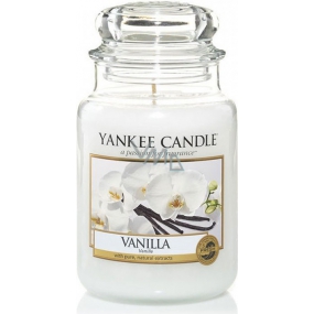 Yankee Candle Vanilla - Vanilla scented candle Classic large glass 623 g