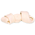 Salač Uzel Buffalo Chew Knot from Buffalo Hide Natural Supplementary Feed 20 - 22.5 cm White
