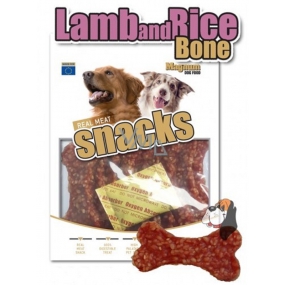 Magnum Lamb and Rice Bone Soft, Natural Meat Treat for Dogs 250g