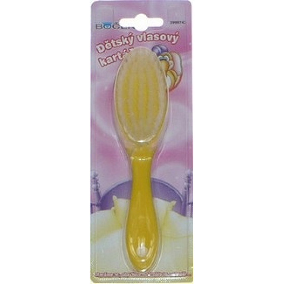 Boček Hair brush of different colors for children 1 piece