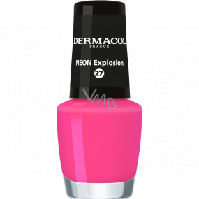 Dermacol Neon Nail Polish Neon nail polish 27 Neon Explosion 5 ml