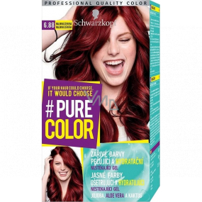 Schwarzkopf Pure Color hair color 6.88 Raspberry red 60 ml