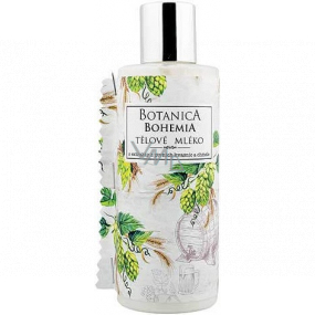 Bohemia Gifts Botanica Hops and grain beer body lotion 200 ml
