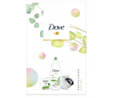 Dove Nourishing Secrets Refreshing Go Fresh Touch Cucumber & Green Shower Gel 250 ml + toilet soap 100 ml + washing sponge, cosmetic set