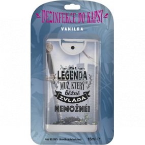 Albi Pocket disinfection with the scent of vanilla You are a legend 15 ml