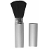 Diva & Nice Cosmetic brush with synthetic bristle cap silver large 12 cm