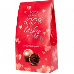 Albi Chocolate pralines 100% love 100 g