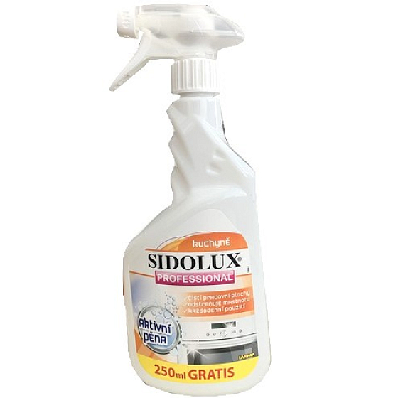 Sidolux Professional Kitchen Cleaner with Active Foam Sprayer 750 ml