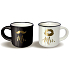 Mr. Nekupto Pair of mini cups Mr. & Mrs. 2 x 100 ml