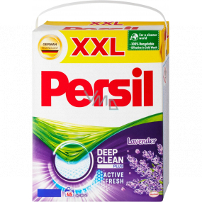 Persil Deep Clean Plus Lavender washing powder for white and coloured laundry box 45 doses 2,925 kg