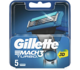 Gillette Mach3 Turbo 3D Replacement Heads 5 pieces for men