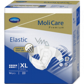 MoliCare Premium Elastic XL 140 - 175 cm 9 kapek zalepovací inkontinenční kalhotky pro těžký stupeň inkontinence 14 kusů