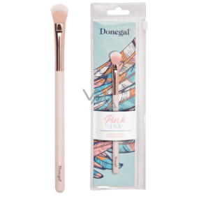 Donegal Pink Ink shadow brush with synthetic velvet bristles 16 cm