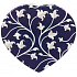 Albi Original Mirror Heart Blue Pattern 7 cm