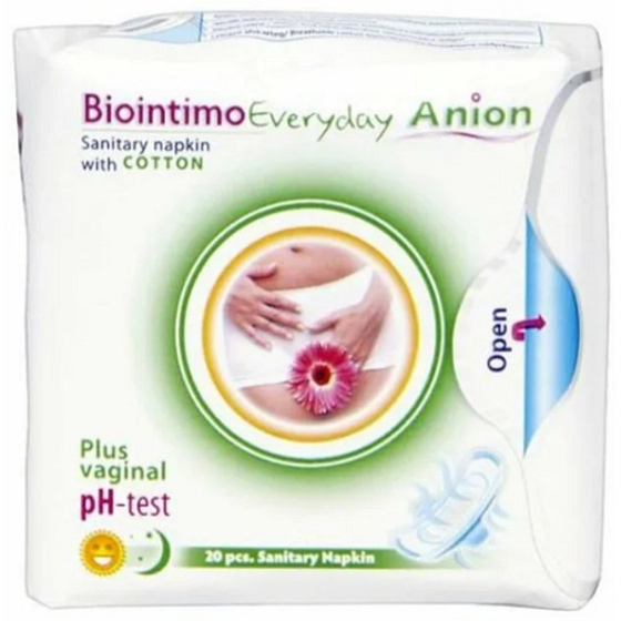 Biointimo Everyday Anion Panty Liners 20 Pieces