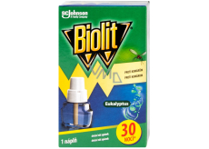Biolit Eucalyptus Electric mosquito vaporizer 30 nights spare refill 21 ml