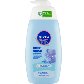 Nivea Baby gentle shower gel for children 450 ml