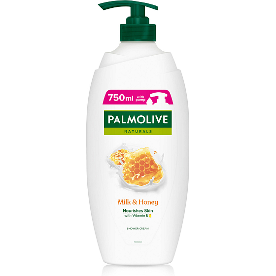 Palmolive Naturals Milk & Honey Shower Gel 750 ml
