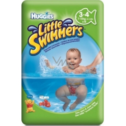 Æsel fatning mirakel Huggies Little Swimmers 3-4 disposable water diapers 7-15 kg 12 pieces -  VMD parfumerie - drogerie