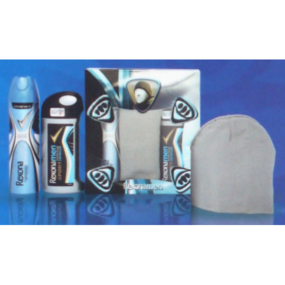 Rexona Men Invisible Ice with cap, cosmetic set for men