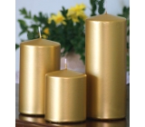 Lima Metal Series Candle Gold Cylinder 60 x 120 mm 1 Piece