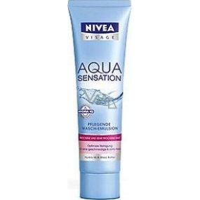 Nivea Visage Aqua Sensation Nourishing Cleansing Facial Cream 150 ml