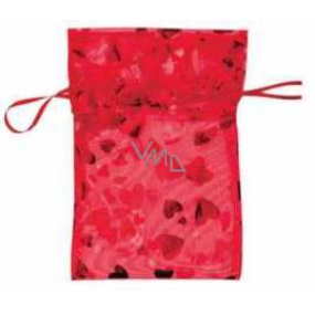 Gift bag heart motif, 9 x 12 cm