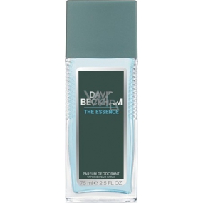 David Beckham The Essence perfumed deodorant glass for men 75 ml