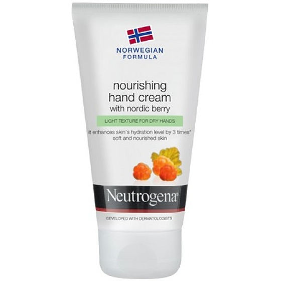 Neutrogena Nordic Berry nourishing hand cream 75 ml for dry skin
